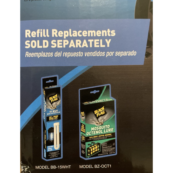 Black Flag Bug Zapper 2000 Volt Electronic Plug In Insect Killer BZ-20 NEW - Picture 7 of 7